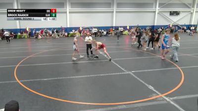 126 lbs Cons. Round 2 - Brock Raasch, Unattached vs Drew Nesity, Unattached