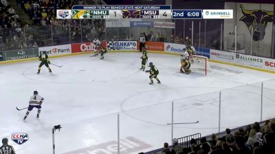 CCHA Semifinals Highlights: Northern Michigan Vs. Minnesota State