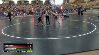 120 lbs Cons. Round 1 - Cian Corby, Big Red Wrestling Club vs Ashton Frison, Wave Wrestling Club