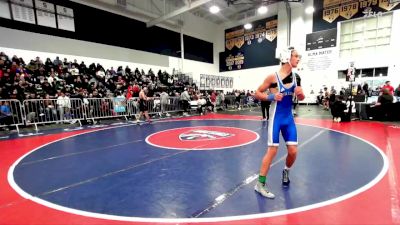 132 lbs Champ. Round 1 - Nathan Carrillo, St. John Bosco vs Garrett Berry, Alta Loma