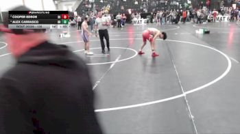 126 lbs Cons. Semi - Alex Carrasco, BV Bison vs Cooper Edson, Sedgwick County