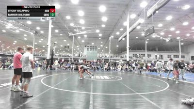 122 lbs Rr Rnd 1 - Brody DiCaprio, Journeymen Wrestling Blue - HSC vs Tanner Milburn, Gold Medal WC - HSC