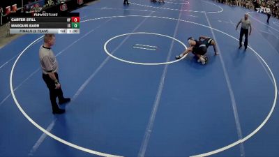 132 lbs Finals (8 Team) - Carter Still, North Platte vs Marquis Barr, Elkhorn South