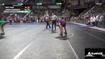 190 lbs Cons. Round 2 - Jarrett Schroeger, De Soto Kids vs Remy Webb, Russell WC