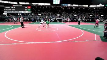 249 lbs Champ. Round 2 - Chance King, Unattached vs Brody Finch, MYW1