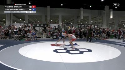 70 lbs Cons. Round 2 - Gabriel Onorato, Glenville State RTC vs Santiago Luna Velazco, Granite Wrestling Club