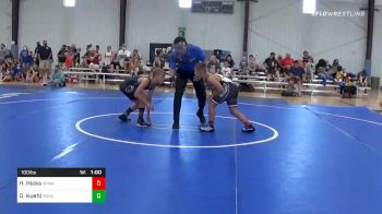 100 lbs Final - Hudson Hicks, Okwa vs Owen Kuehl, Ponce