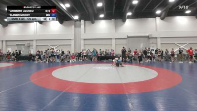 126 lbs Cons. Quarters - Anthony Alonso, Beebe Trained vs Mason Moody, Askren Wrestling Academy
