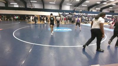 197 lbs Cons. Round 4 - Isaiah Manning, Greensboro vs Anthony Derosa, New York University
