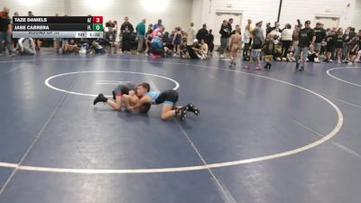 65 lbs Round Of 32 - Taze Daniels, AZ vs Jase Cabrera, FL