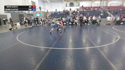 132 lbs Quarters - Devin Garcia, Suples vs Asher Clayton, Damaged Ear Wrestling Club