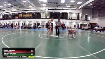 141 lbs Quarterfinal - Brady Packer, Adrian vs Gabe Hansen, Ohio Northern