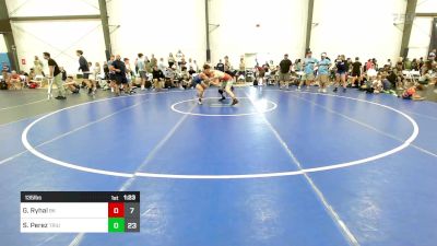 135 lbs Semifinal - Gavin Ryhal, Bad Karma vs Steven Perez, Triumph Blue