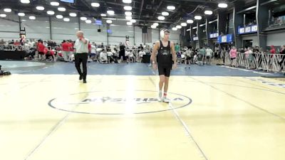 106 lbs Rr Rnd 1 - Fran Blake, Indiana Outlaws Yellow - HSB vs Calvin Quinn, Doughboy Gold - HSB