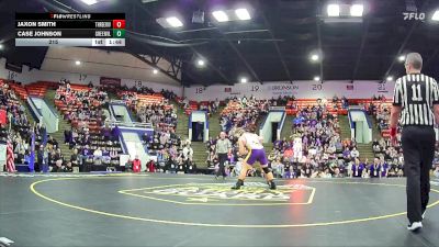 215 lbs Quarterfinals (8 Team) - Jaxon Smith, Three Rivers HS vs Case Johnson, Greenville HS