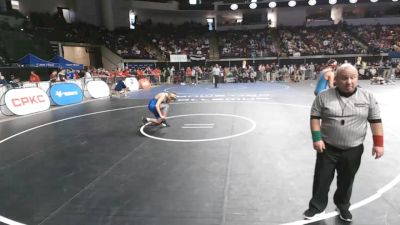 D 2 165 lbs Champ. Round 2 - Archer Wells, Vandebilt Catholic vs Ashton Boudreaux, Archbishop Rummel