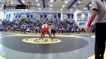 190 lbs 3rd Place Match - Trent Johnson, Patrick Henry vs Zach Kreider, Lima Shawnee