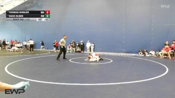 113 lbs 3rd Place Match - Zack Olsen, Blue Valley West vs Thomas Shields, Wichita-North HS