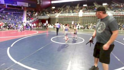 87 lbs Rr Rnd 3 - Britton Bratcher, Victory WC Loveland vs Cash Campbell, Cowboy Kids WC