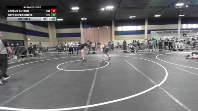 Rr Rnd 4 - Carlos Sutton, Etiwanda HS vs Nate Espericueta, Elite Force WC