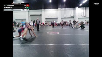 115 lbs Round 6 (8 Team) - CJ Weidman, Team Palmetto vs Cooper Saine, GA United