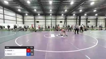 43 kg Prelims - Gage Swank, M2 Blue vs Asher Bacon, Northampton Area WC