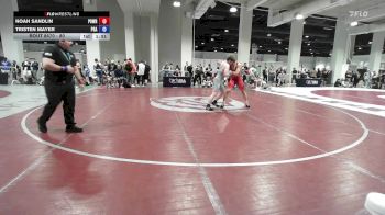 80 lbs Cons. Round 4 - Noah Sandlin, Poway Wrestling vs Tristen Mayer, Pioneer Grappling Academy