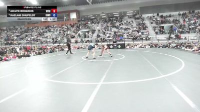 50 kg Quarters - Jaclyn Bouzakis, Wyoming Seminary vs Kaelani Shufeldt, Cardinal WC
