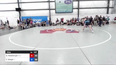 105 kg Consi Of 4 - Abigail Radabaugh, Valkyrie Girls WC vs Caroline Biegel, Cordoba Trained