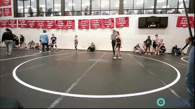 100 lbs Consi Of 4 - Ashlynn Clark, Team Nomad vs Maximus Gray, Division Bell Wrestling