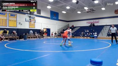 141 lbs Round 1 (6 Team) - Caden Smith, Neosho County Community College vs Evan Rodriguez, Cowley College