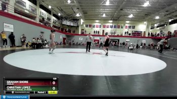 125 lbs Cons. Round 5 - Christian Lopez, Colorado School Of Mines vs Graham Shore, Findlay