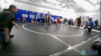 88/95 lbs Rr Rnd 2 - Kadyn Carter (88), Lions Wrestling Academy vs Jayci Thompson, Little Axe Takedown Club