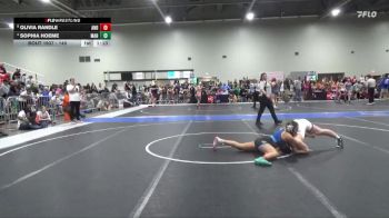 140 lbs Semifinal - Olivia Randle, Andover vs Sophia Hoeme, Manhattan