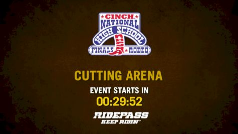 Full Replay - National High School Rodeo Association Finals: RidePass PRO - Cutting - Jul 16, 2019 at 10:30 AM EDT