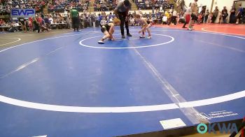 64 lbs Final - Jaxsen Woolman, Vinita Kids Wrestling vs Hayden Wenetshlager, Salina Wrestling Club