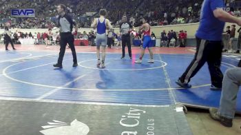 105 lbs Round Of 32 - Sebastian Urquizos, Central Middle School vs Bradley Davies, Team Choctaw