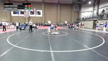 135 lbs Champ. Round 3 - Isabel Diaz-rubin, Nixa vs Katharine Tyson, North Point