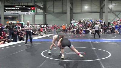 110 lbs Semifinal - Reanna Spangler, Maize vs Keleigh Ochoa, Smith County Wrestling Club