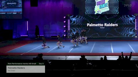 Palmetto Raiders - Rec Cheer [2023 Pom Performance Varsity NB Small Day 3] 2023 Pop Warner National Cheer & Dance Championship