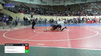 130 lbs Round Of 16 - Sophie Rodriguez, Westmoore Wresting vs Nicole Mcclennan, Broken Arrow Girls Junior High