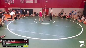 90 lbs Finals (2 Team) - Channing Travis, Best Trained vs Ali Wilson, Kansas Gold