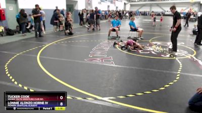 53 lbs Cons. Round 2 - Tucker Cook, Valdez Youth Wrestling Club Inc. vs Lonnie Alonzo Horne Iv, Pioneer Grappling Academy