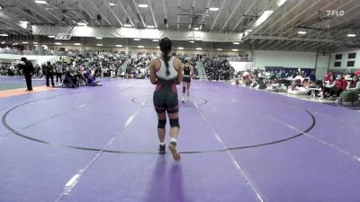 131 lbs Champ. Round 1 - Lina Lingo, Tiffin University vs Cameron Ortiz, Campbellsville University