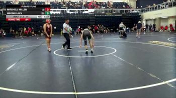 141 lbs Cons. Round 4 - Mitchell Miller, Lassen College vs Brodie Lacy, Shasta College