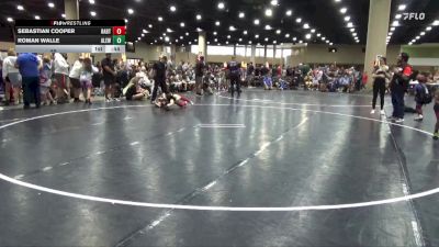 55 lbs Round 2 (6 Team) - Roman Walle, Alabama Elite Red vs Sebastian Cooper, Rabbit WC