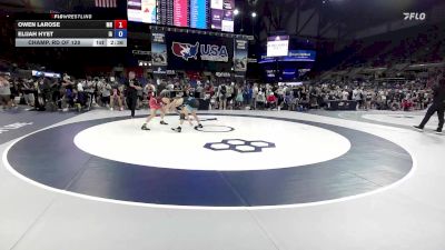 126 lbs Champ. Rd Of 128 - Owen LaRose, MN vs Elijah Hyet, IA