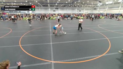 90 lbs 7th Place Match - Sam Ingram, Roundtree Wrestling vs Drew Rohrbach, .