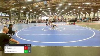 135 lbs Round Of 16 - Carter Clebove, Mat Assassins vs Mason Tettambel, PA Alliance Blue