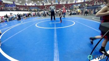 40 lbs Consi Of 8 #2 - Ryder Hall, Tecumseh Youth Wrestling vs Grayson Hale, Standfast